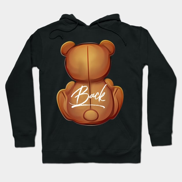 Bear Back Hoodie by JasonLloyd